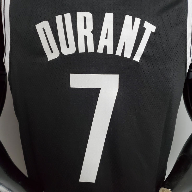 CAMISA BROOKLYN NETS - PRETA 2021 -