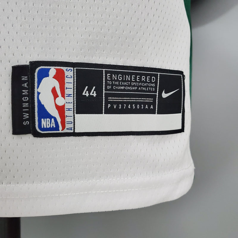 CAMISA BOSTON CELTICS - BRANCA SWINGMAN EDITION -