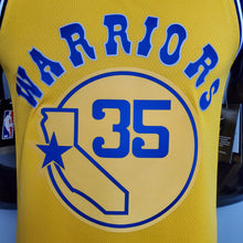 Carregar imagem no visualizador da galeria, CAMISA GOLDEN STATE WARRIORS - AMARELA - RETRÔ &#39;WARRIORS&#39;- #35 DURANT
