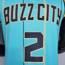 CAMISA CHARLOTTE HORNETS - VERDE ÁGUA -