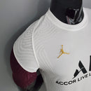 CAMISA PARIS SAINT GERMAIN (PSG) - TREINO -  BRANCO - JOGADOR - 20/21