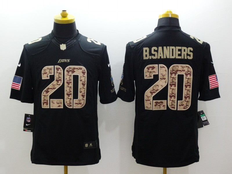 CAMISA DETROIT LIONS - PRETO -