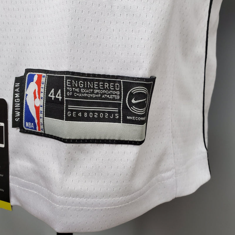 CAMISA BROOKLYN NETS - BRANCA 2021 -