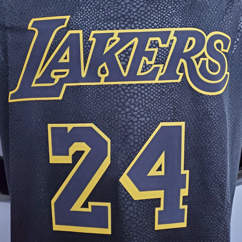 CAMISA LOS ANGELES LAKERS - BLACK MAMBA - GIGI BRYANT HOMENAGEM -