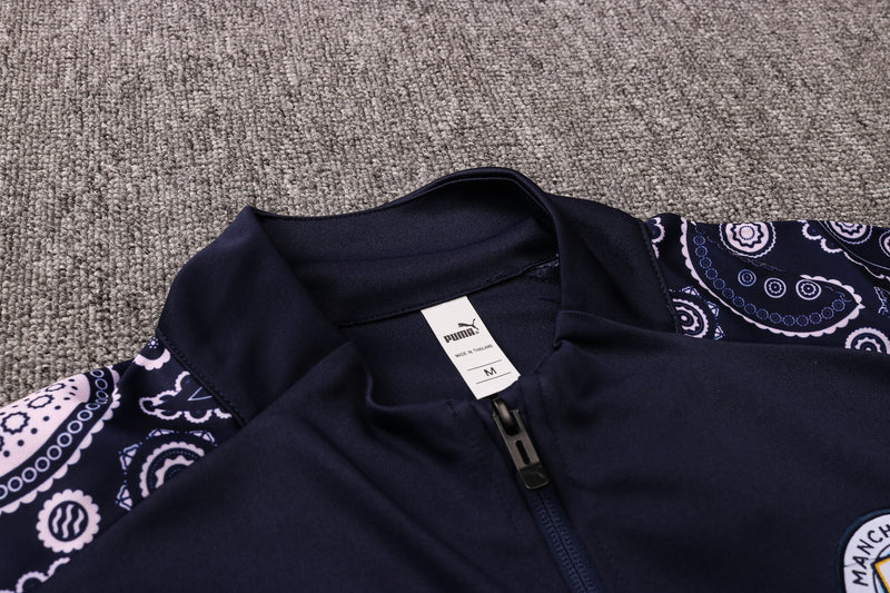 KIT PASSEIO - MANCHESTER CITY  - PRETO E AZUL ESCURO