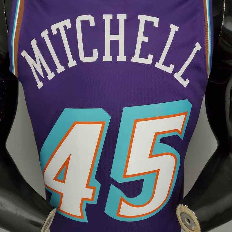 CAMISA UTAH JAZZ - RETRÔ - ROXA -