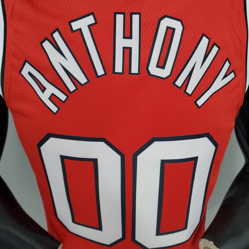 CAMISA PORTLAND TRAIL BLAZERS - RETRÔ - VERMELHA