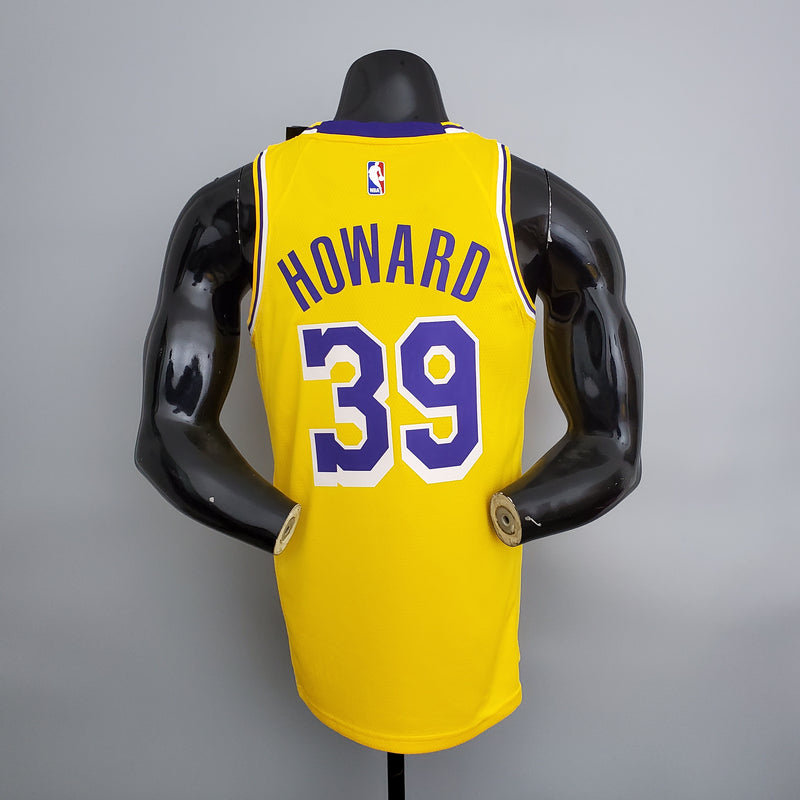 CAMISA LOS ANGELES LAKERS - AMARELA E ROXA -