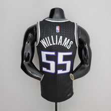 Carregar imagem no visualizador da galeria, CAMISA SACRAMENTO KINGS - PRETA COM JORDAN BRILHANTE - 75TH ANNIVERSARY - 2021/ 2022
