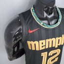 CAMISA MEMPHIS GRIZZLIES - CITY EDITION-  PRETO -