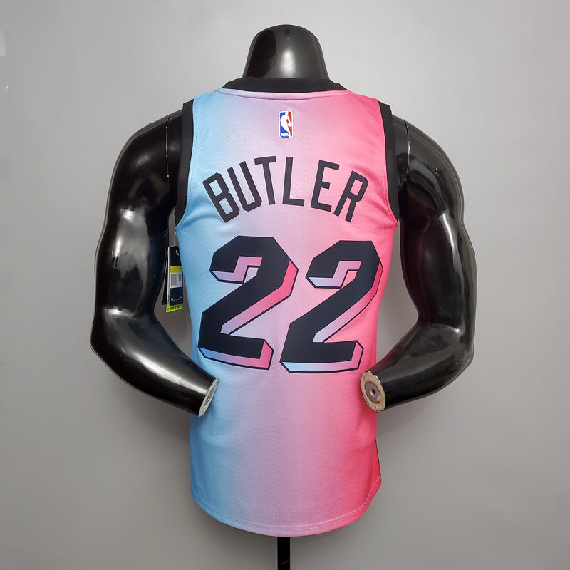 CAMISA MIAMI HEAT - EDIÇÃO ESPECIAL - ROSA DEGRADÊ -