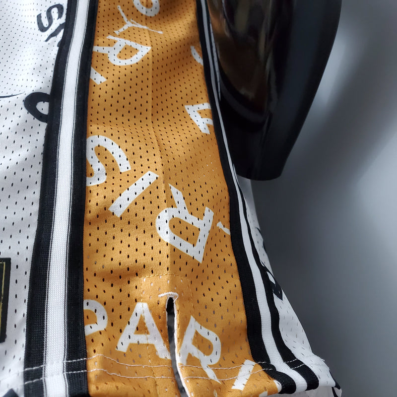 CAMISA PSG NBA - BRANCA E DOURADA -