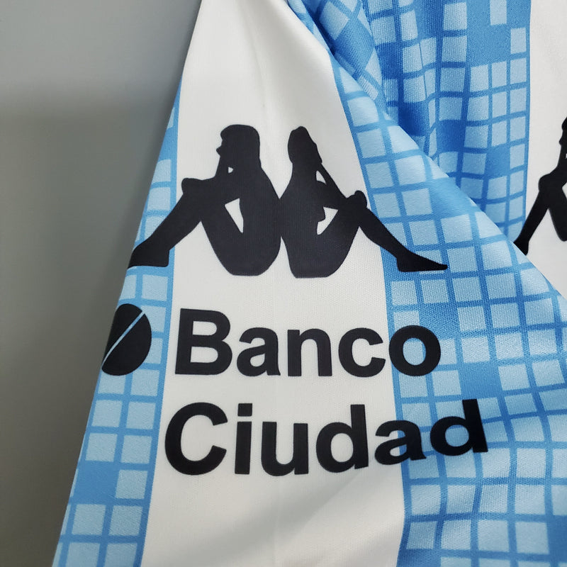 CAMISA RACING - ARGENTINA - CASA/ HOME - TORCEDOR - 20/21