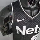 CAMISA BROOKLYN NETS - EDIÇÃO PRETO 2021 -