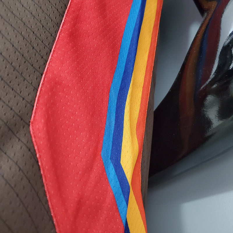 CAMISA PORTLAND TRAIL BLAZERS - MARROM LIMITADA 2021 -