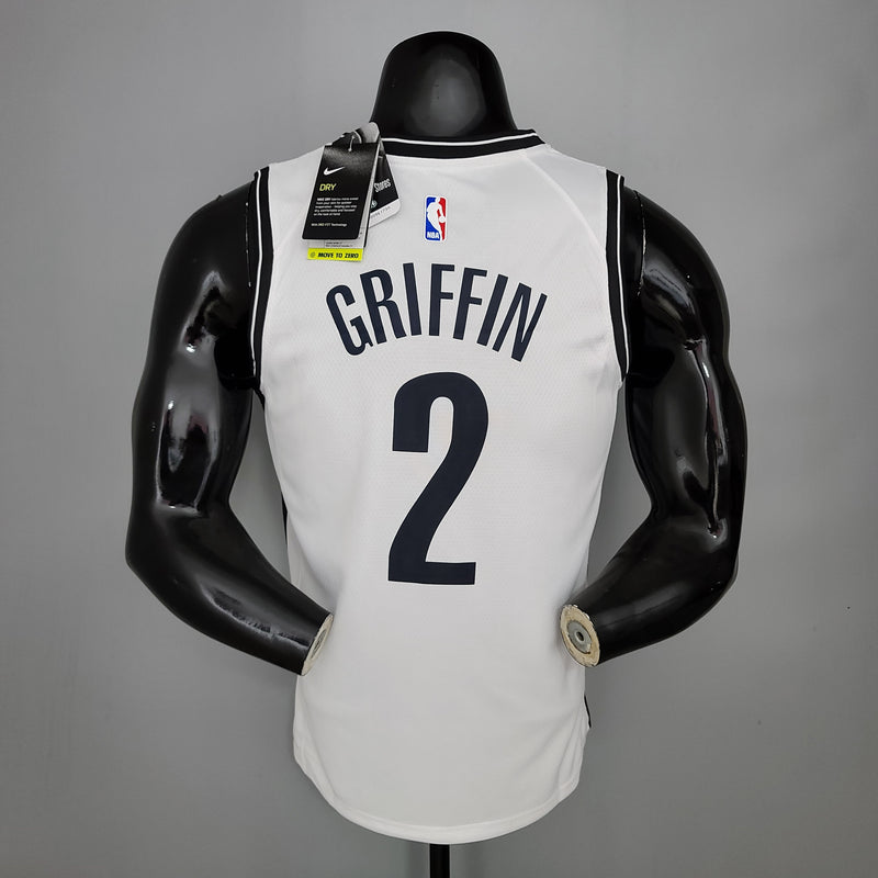 CAMISA BROOKLYN NETS - BRANCA 2021 -