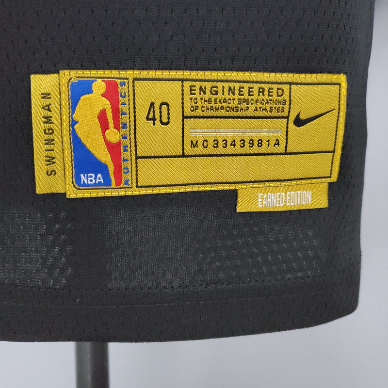CAMISA LOS ANGELES LAKERS - EDIÇÃO BÔNUS PRETO -