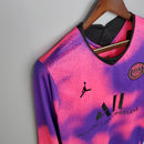 CAMISA PSG - QUARTA / FOURTH - MANGA LONGA -  TORCEDOR - 20/21