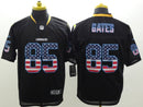 CAMISA LOS ANGELES CHARGERS - EDIÇÃO PRETO (USA) -