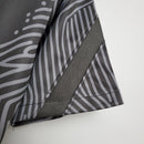 CAMISA PARIS SAINT GERMAIN (PSG) - TREINO/TRAINING - PRETA E CINZA - TORCEDOR - 20/21