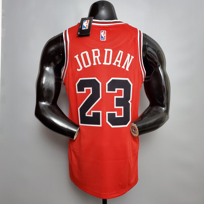 CAMISA CHICAGO BULLS - VERMELHA COM PRETO -