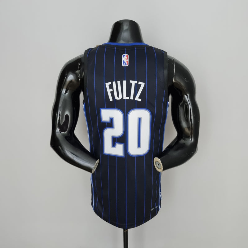 CAMISA ORLANDO MAGIC - AZUL COM NIKE BRILHANTE - ICON EDITION 75TH ANNIVERSARY - 2021/ 2022