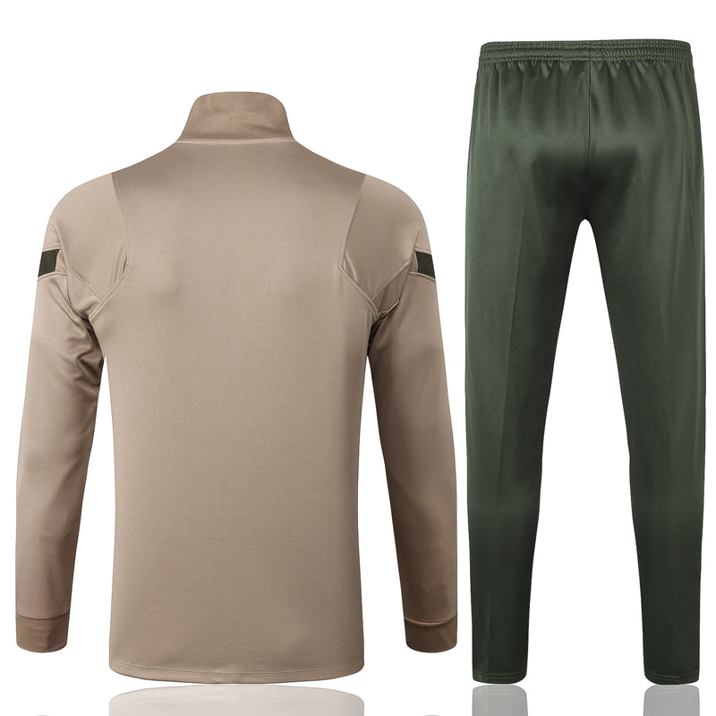KIT PASSEIO - ATLÉTICO DE MADRID - MARROM E VERDE MUSGO