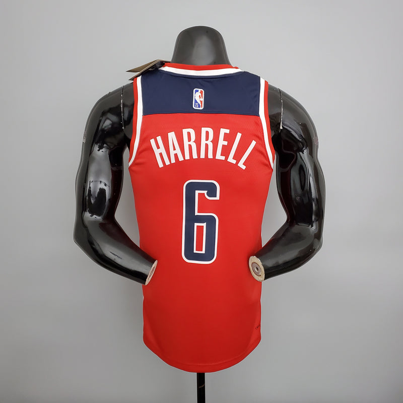 CAMISA WASHINGTON WIZARDS - 75TH ANNIVERSARY - VERMELHA - ICON EDITION - 2021