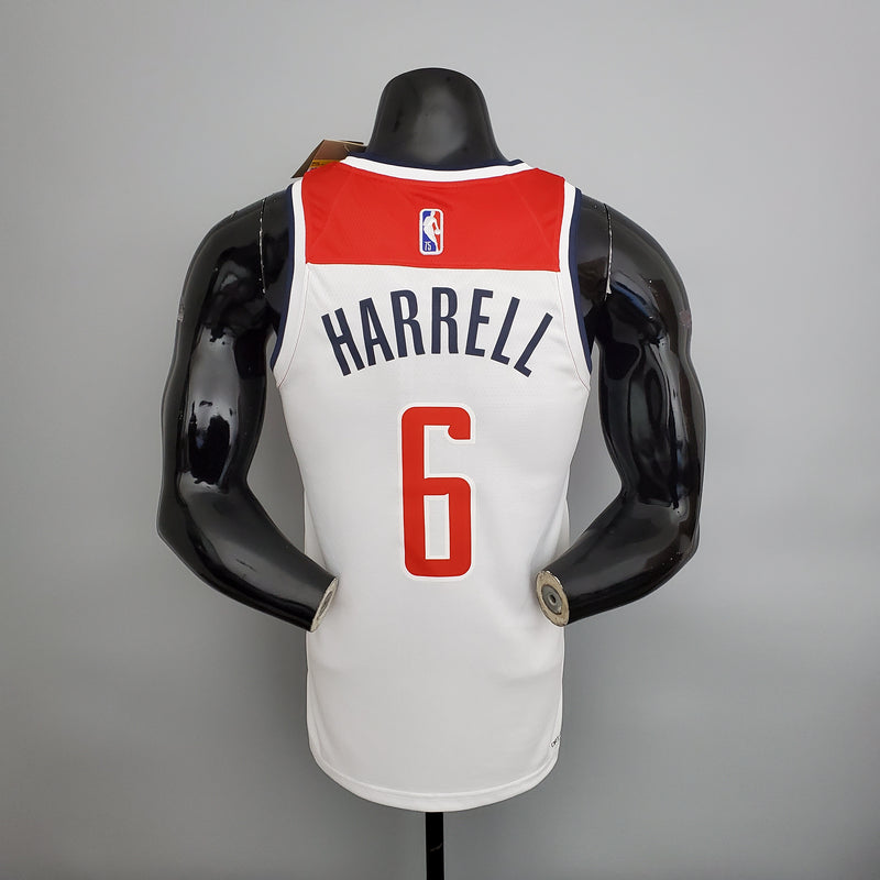 CAMISA WASHINGTON WIZARDS - 75TH ANNIVERSARY - BRANCA - ICON EDITION - 2021