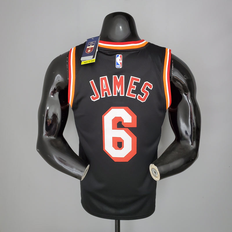 CAMISA MIAMI HEAT - PRETO E VERMELHO - EDIÇÃO 2021