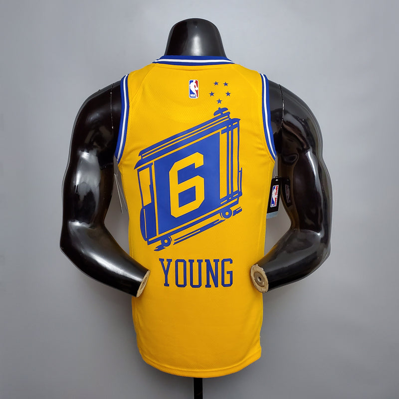 CAMISA GOLDEN STATE WARRIORS - AMARELA - THE CITY -