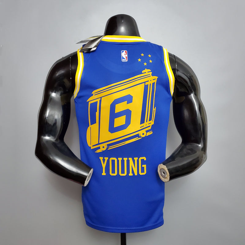 CAMISA GOLDEN STATE WARRIORS - AZUL - THE CITY -