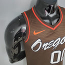 CAMISA PORTLAND TRAIL BLAZERS - MARROM LIMITADA 2021 -