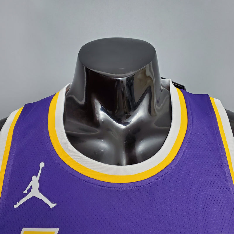 CAMISA LOS ANGELES LAKERS - ROXA E AMARELA -