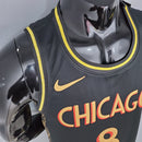 CAMISA CHICAGO BULLS - PRETA NOVA 2021 -