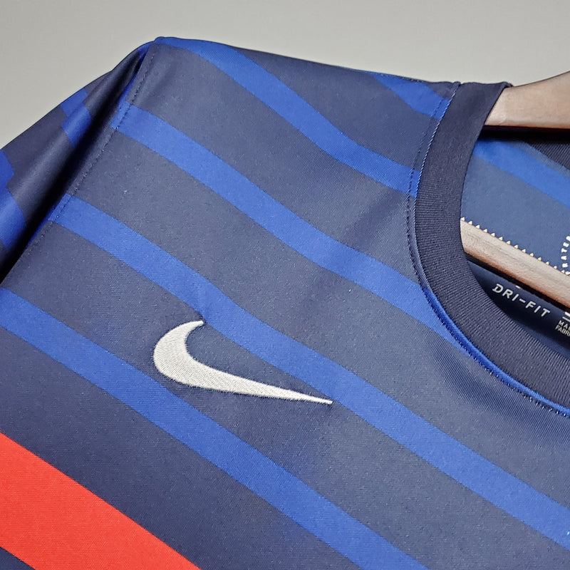 CAMISA FRANÇA - CASA / HOME - TORCEDOR - 20/21