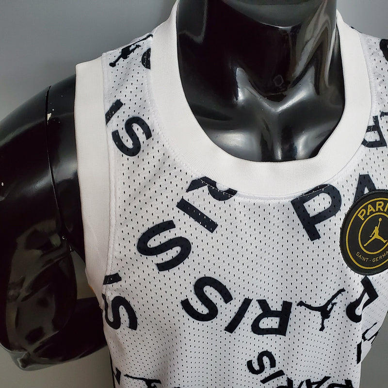 CAMISA PSG NBA - BRANCA E DOURADA -