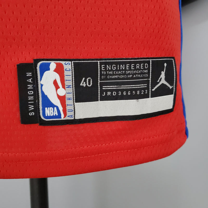 CAMISA PHILADELPHIA 76ERS - VERMELHA - 21/22