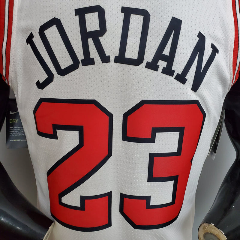 CAMISA CHICAGO BULLS - BRANCA CLÁSSICA -