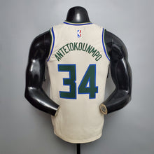 Carregar imagem no visualizador da galeria, CAMISA MILWAUKEE BUCKS - CREAM CITY EDITION - #34 ANTETOKOUNMPO
