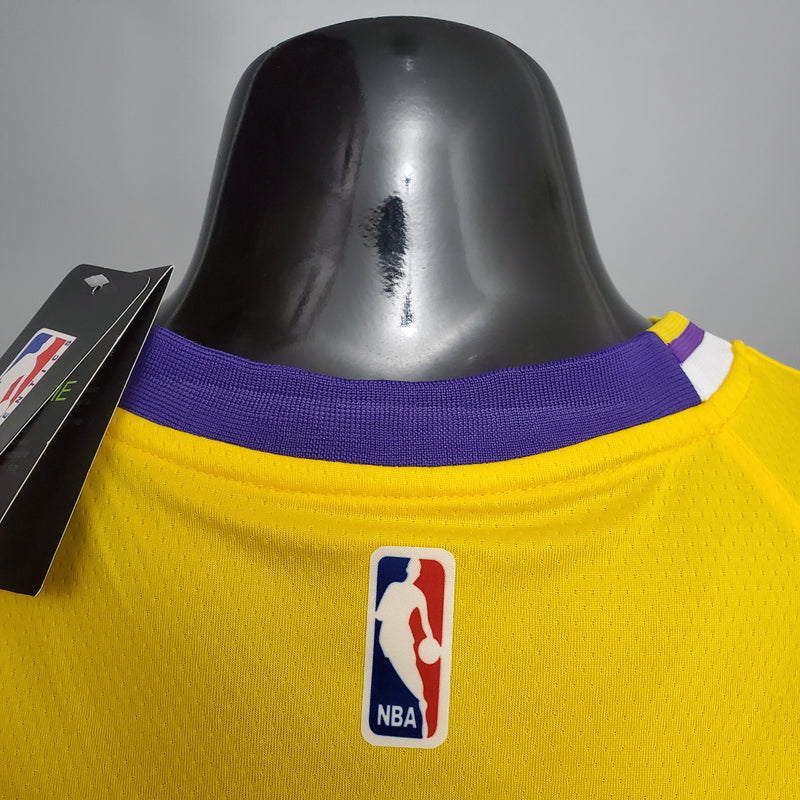 CAMISA LOS ANGELES LAKERS - AMARELA - COMEMORATIVA KB -