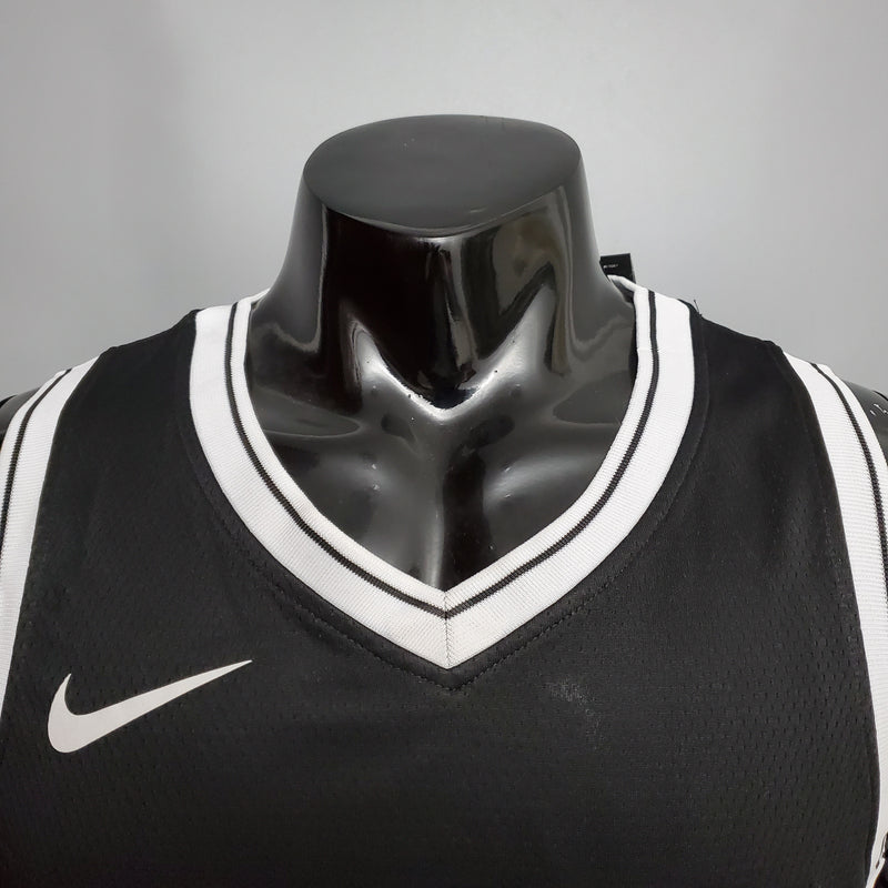 CAMISA BROOKLYN NETS - PRETA 2021 -