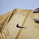 CAMISA PARIS SAINT GERMAIN (PSG) - TREINO/TRAINING - DOURADA - TORCEDOR - 20/21