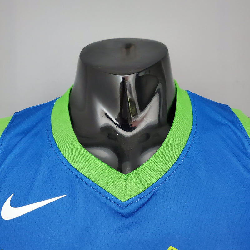 CAMISA DALLAS MAVERICKS - AZUL DEGRADÊ -