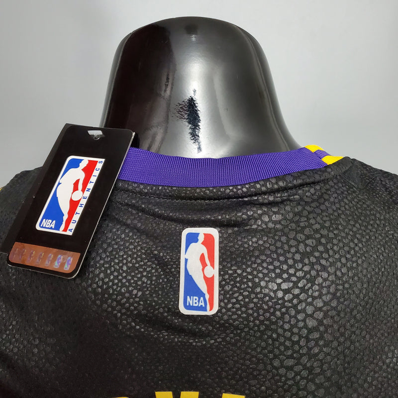CAMISA LOS ANGELES LAKERS - BLACK MAMBA - GIGI BRYANT HOMENAGEM -