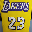 CAMISA LOS ANGELES LAKERS - AMARELA -