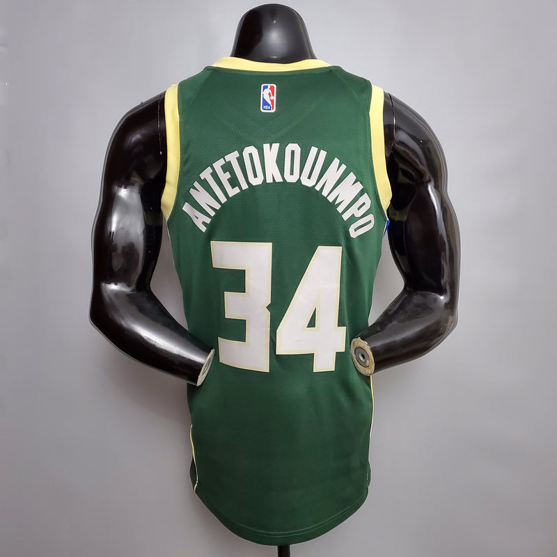 CAMISA MILWAUKEE BUCKS - VERDE -