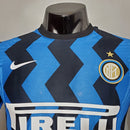 CAMISA INTER DE MILÃO - CASA/ HOME - JOGADOR - 20/21
