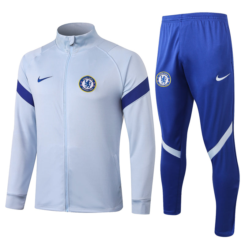 KIT PASSEIO - CHELSEA - BRANCO E AZUL