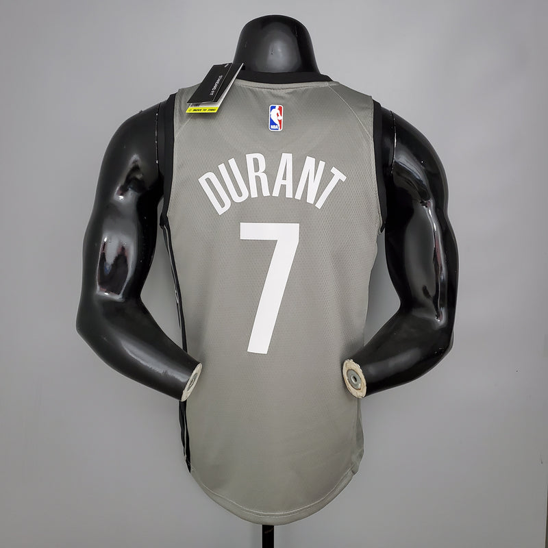 CAMISA BROOKLYN NETS - SWINGMAN EDITION - CINZA -